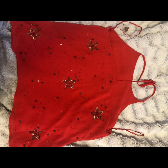 Free People Embellished Star Cami Medium - Picture 2 of 3